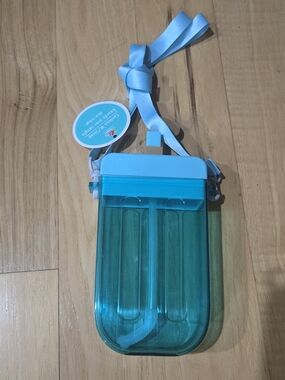 Dollar Tree Popsicle Water Cup Canteen Turquoise